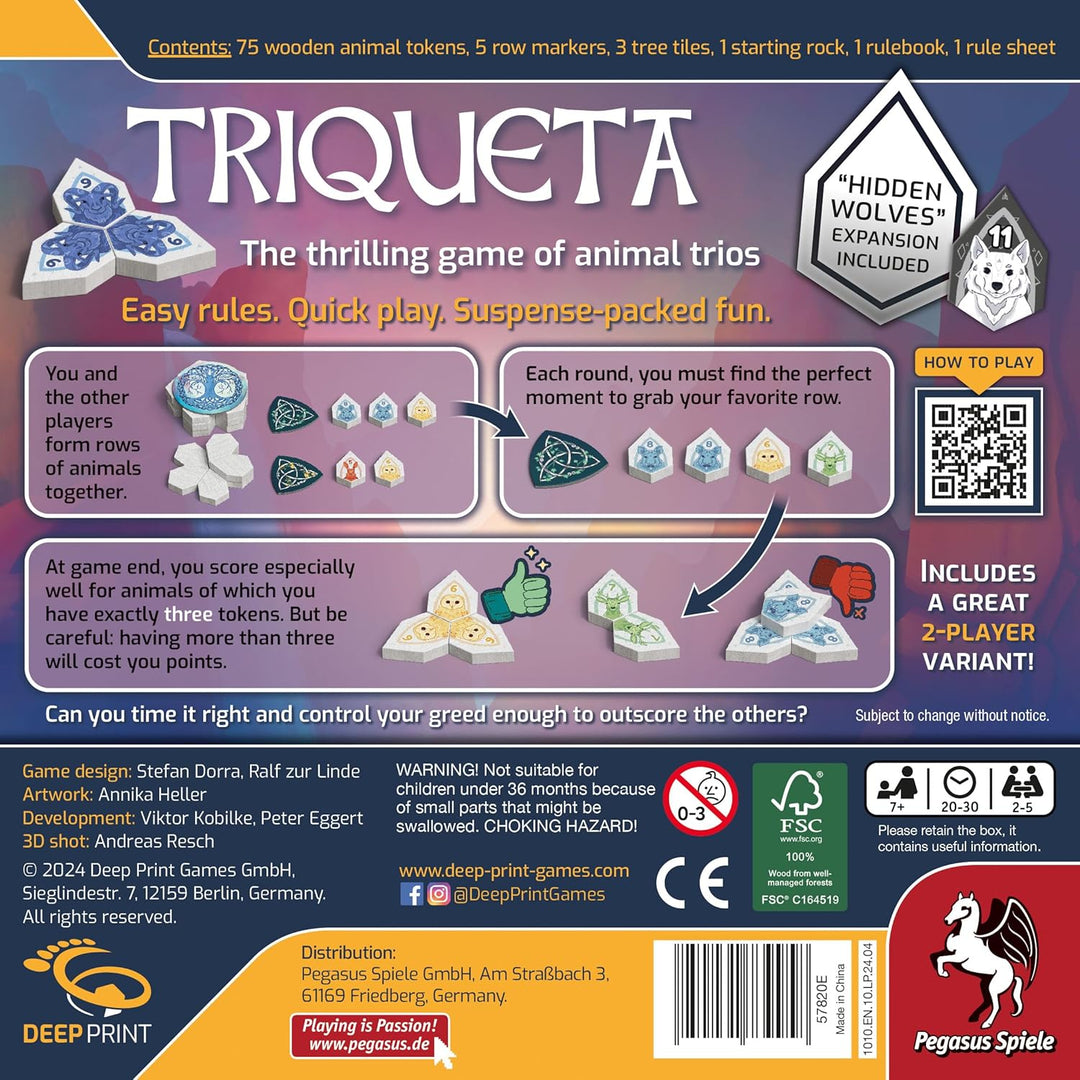 Triqueta Big Box (English Edition) (Deep Print Games)