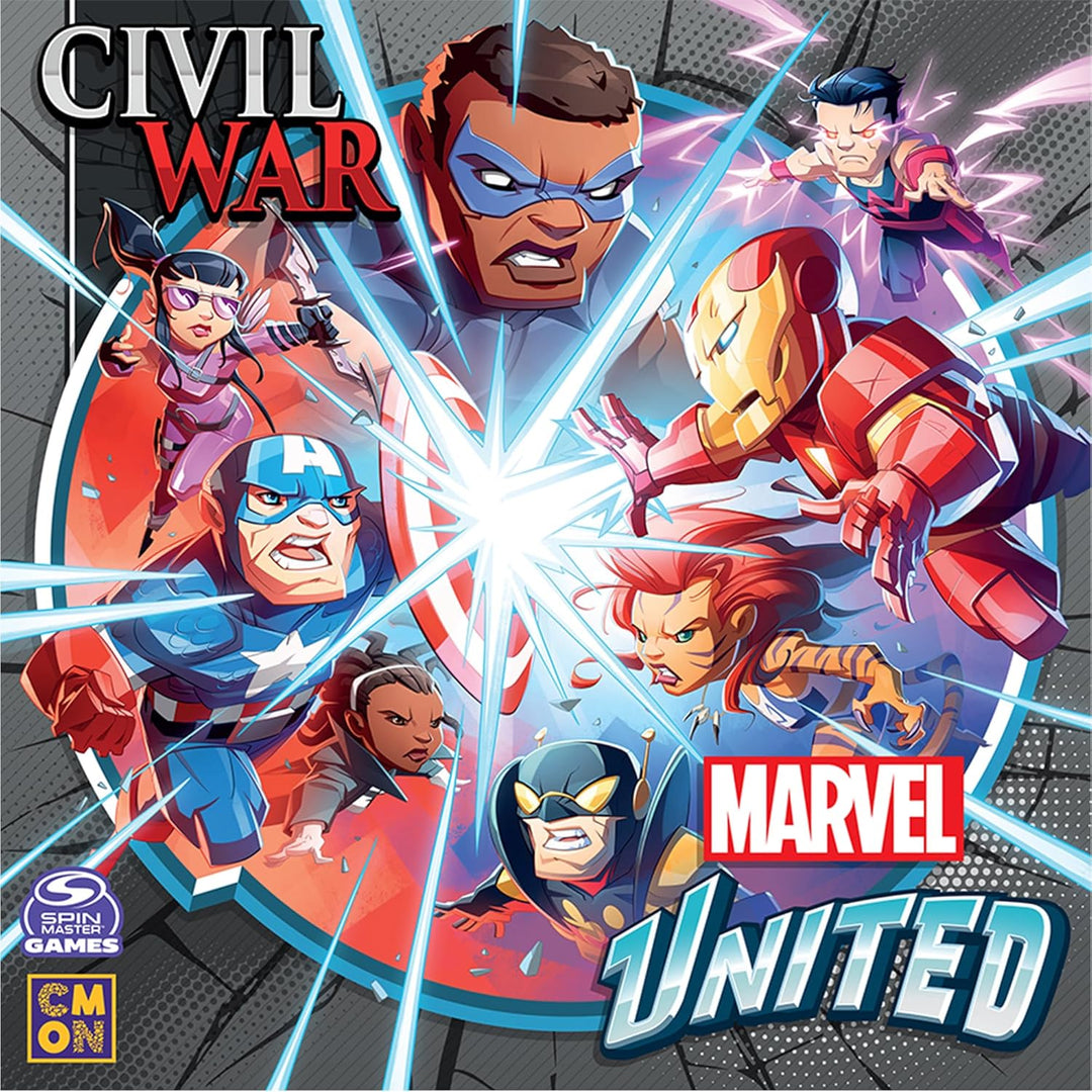 CMON Marvel United: Civil War Expansion Tabletop Miniatures Strategy Game (CMNMUN017)