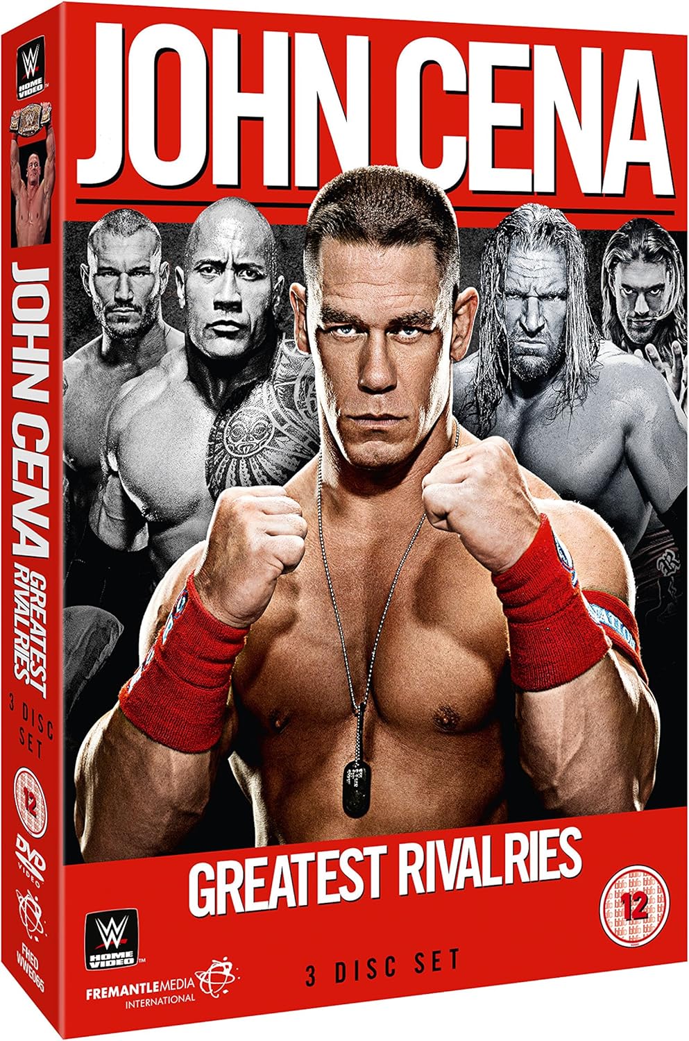 WWE: John Cena - Greatest Rivalries (2014) - DVD (Region 2)