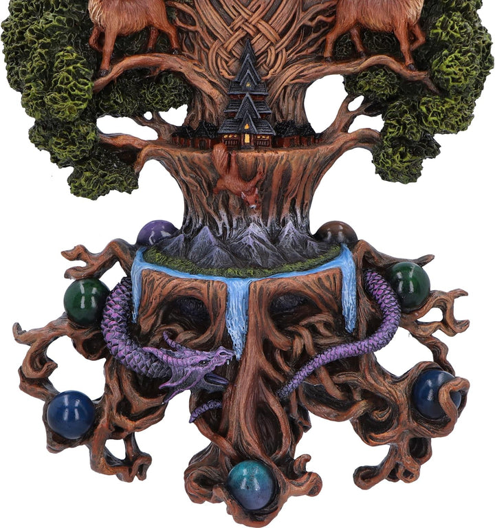 Nemesis Now Yggdrasil Wall Plaque 30.5cm, Resin, Designed by Anne Stokes