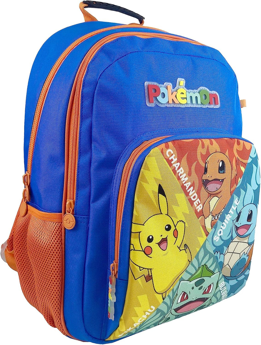 CYPBRANDS Pokémon Kanto Starters School Backpack, Multicolored, Standard (Pokémon)