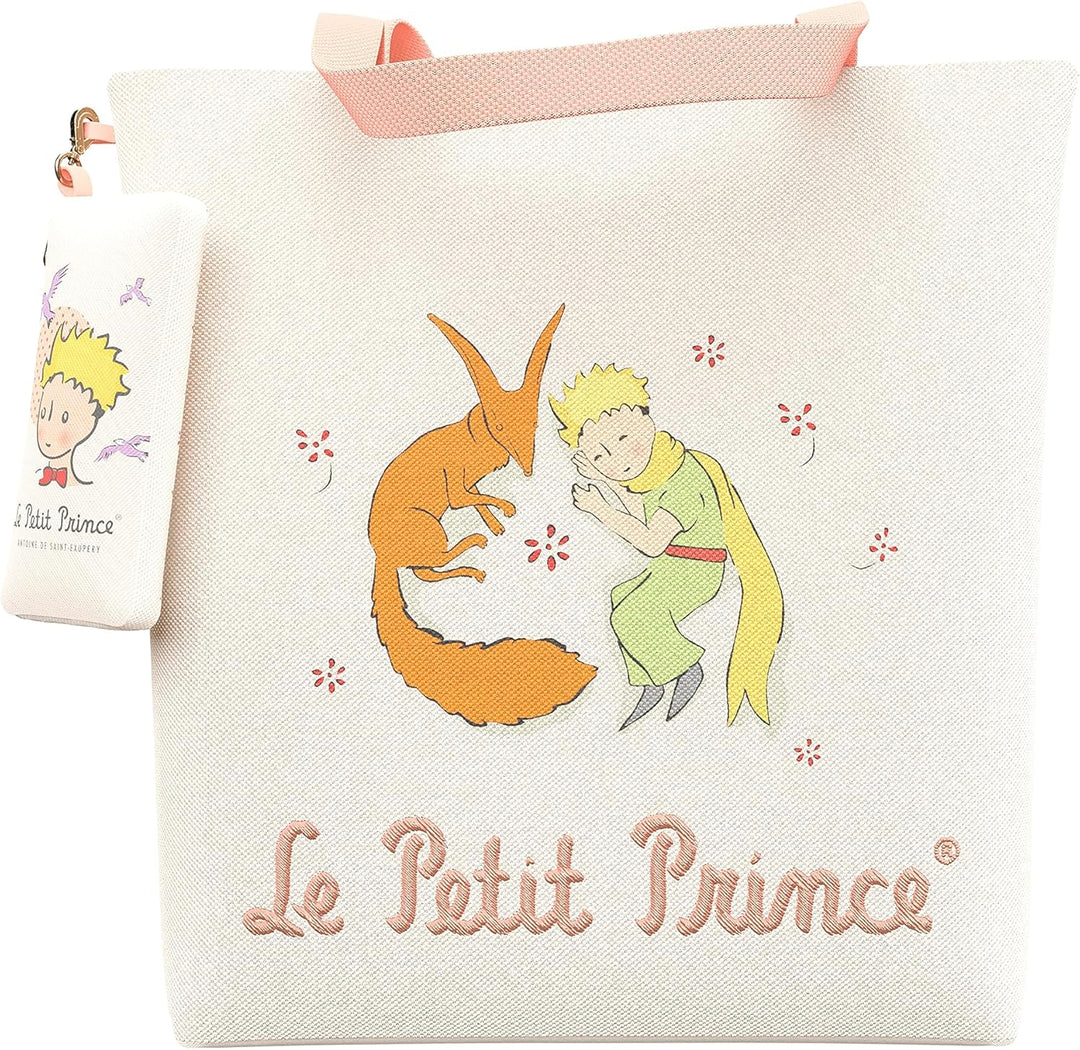 CYPBRANDS Unisex Kid's Handbag with Coin Purse-Little Prince Fox Collection Bag,