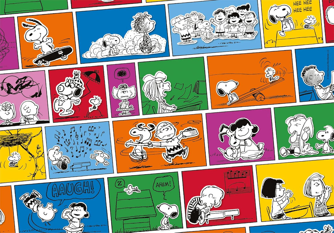 Clementoni Peanuts Comic Series - Snoopy & Friends 1000-Piece Jigsaw Puzzle (39803)