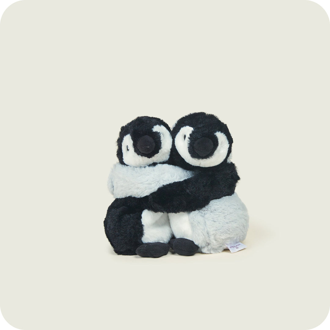 Warmies 9'' Warm Hugs Penguins - Fully Heatable Soft Toy Scented with French Lavender