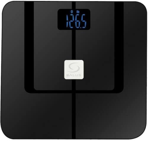 Salus Body Analyzer Intelligente Bluetooth-Personenwaage, Gewicht, BMI, Körperfett und Wasser