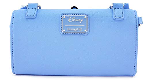 Mickey Mouse Loungefly - Minnie Polka Dot Damen Handtasche Blau-Weiß-Rot, Kunstleder