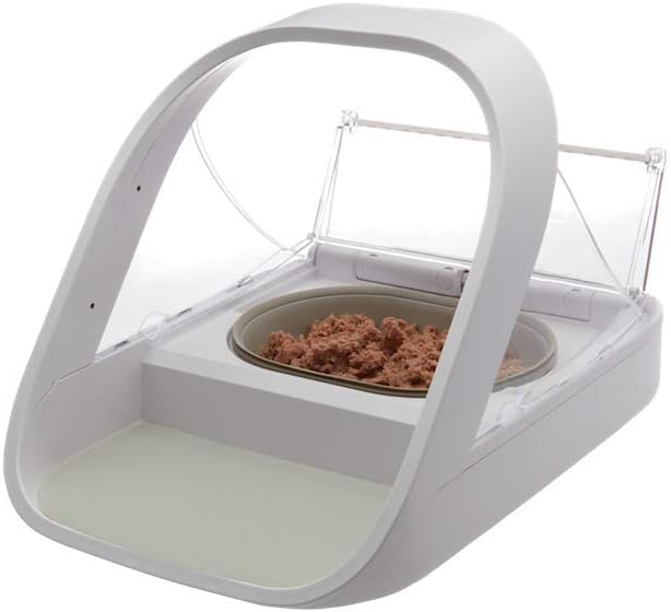 SureFeed Microchip Pet Feeder, White (4 x C batteries required)