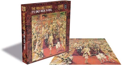 Die Rolling Stones sind der einzige Rock 'n Roll, 1000-teiliges Puzzle, 570 mm x 570 mm