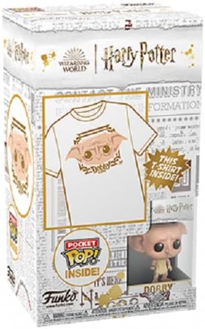 Funko Pocket POP! &amp; T-Shirt: Harry Potter – Dobby – S – für Kinder und Kinder – Nan