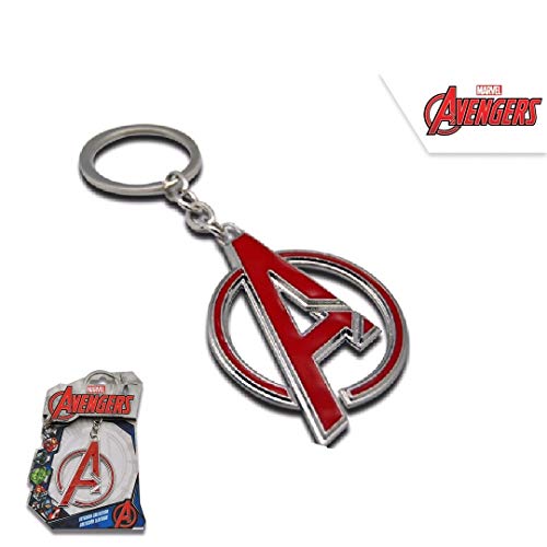 CARTOON GROUP MARVEL AVENGERS LOGO SCHLÜSSELANHÄNGER AUS METALL 14x9,5 CM - MV15579