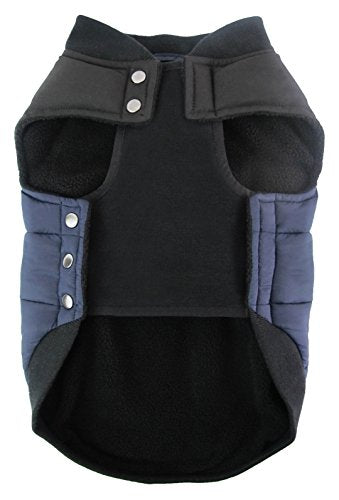 Canada Pooch Summit Stretch Vest Hundemantel, Größe 20, Marineblau