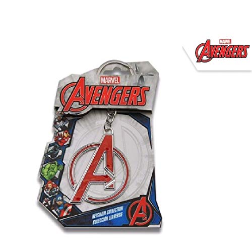 CARTOON GROUP MARVEL AVENGERS LOGO KEYCHAIN ??IN METAL 14x9.5 CM - MV15579