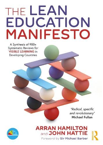 Das Lean-Education-Manifest: Eine Synthese von über 900 systematischen Rezensionen für Visible [Taschenbuch]