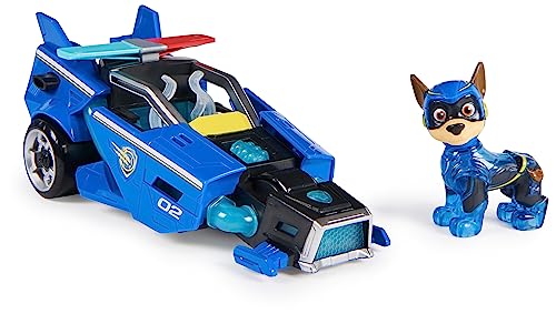 Paw Patrol: The Mighty Movie Spielzeugauto mit Chase Mighty Pups Actionfigur, leicht