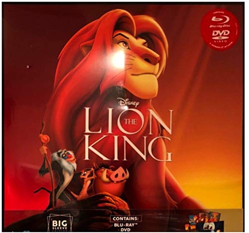 Der König der Löwen, Big Sleeve Edition, Blu-ray- und DVD-Kunstkarten im 12-Zoll-Format