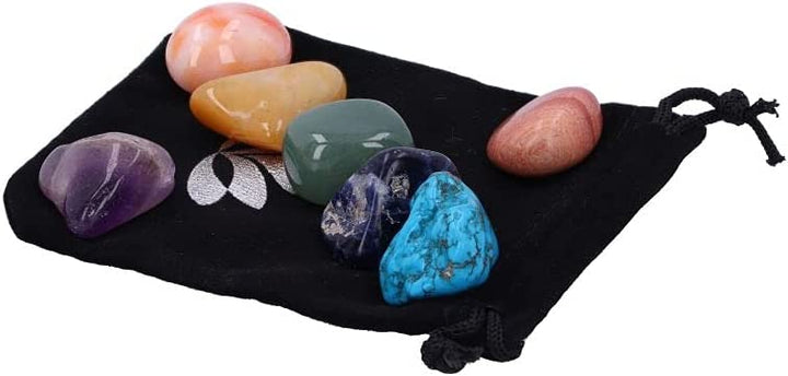 Nemesis Now Sacred Chakra Wellness Stones Kit, mehrfarbig, Einheitsgröße