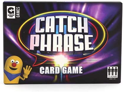 Ginger Fox Catchphrase TV Show Quiz Travel Sized Card Game - Go Head To Head To Be Crowned Catchphrase Champion