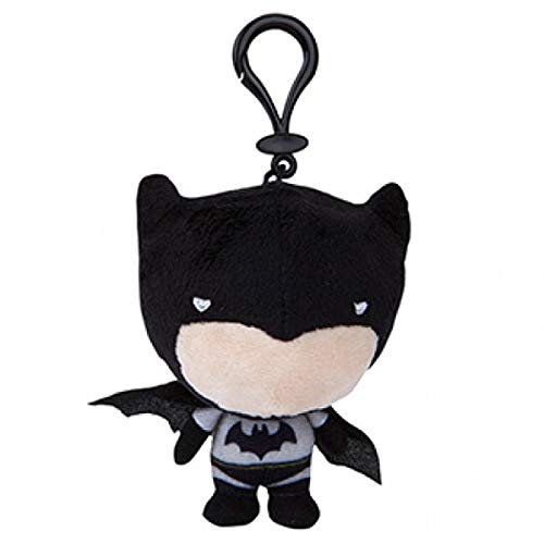 DC Comics Plüsch-Aufhänger im Batman-Chibi-Stil, 10 cm große Schlüsselanhänger