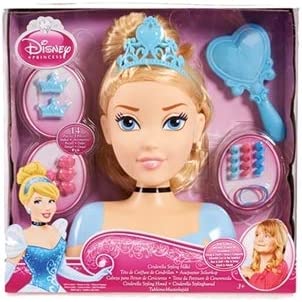 JP Disney Styling JPL87108 Disney Princess Cinderella Styling Head