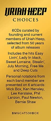 Uriah Heep – Choices 6 Artcards) [Audio CD]