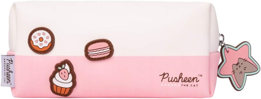 Erik - Pusheen Rose Collection Cosmetic Pouch – 19 x 9 x 7 cm Cosmetic Case | Pencil Case For Girls