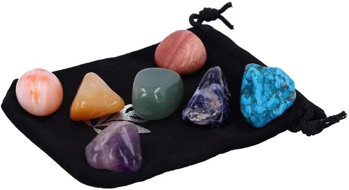 Nemesis Now Sacred Chakra Wellness Stones Kit, mehrfarbig, Einheitsgröße