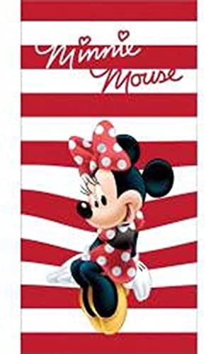 Disney Minnie Mouse Strandtuch, 100 % Mikrofaser