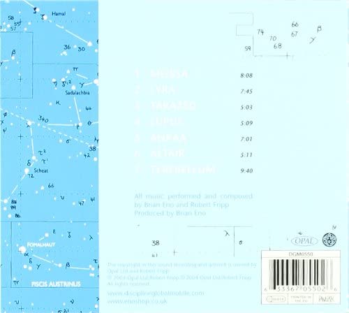 Brian Eno Robert Fripp – Equatorial Stars, The [Audio-CD]