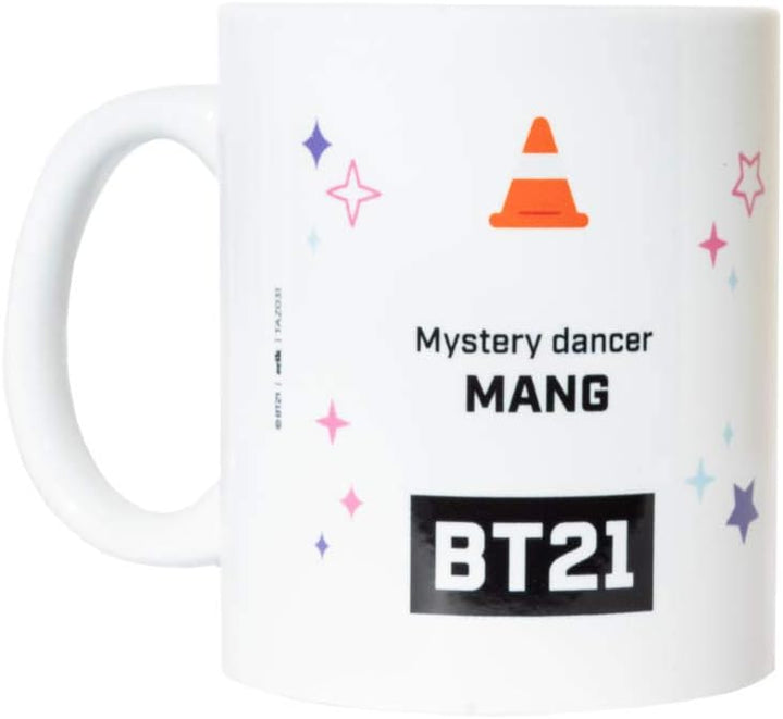 Grupo Erik BT21 Official Merchandise Mang Ceramic Mug | 35 cl - 350 ml | Coffee Mug | Tea Mug