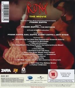 Frank Zappa: Roxy – The Movie [Region Free] – Musikgenre/Dokumentarfilm [Blu-ray]