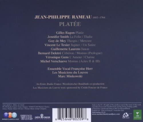 Marc Minkowski - Rameau: Platee [Audio CD]