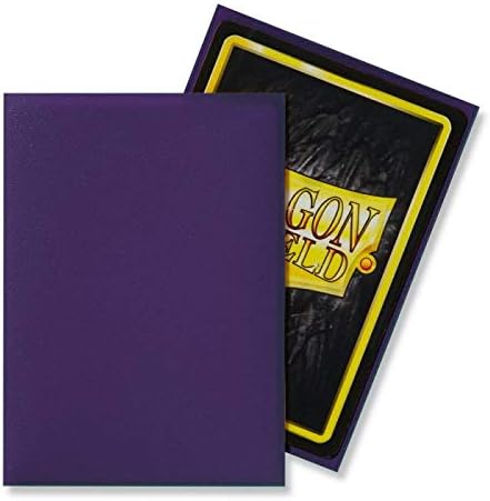 Dragon Shield 11009 Matte Purple Standard Sleeves (100 Sleeves)