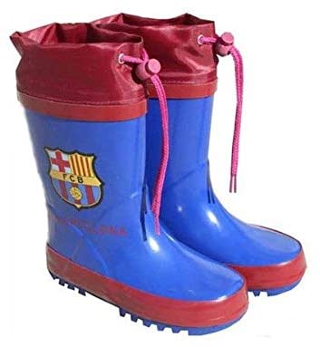 FC Barcelona PVC-Regenstiefel mit Bündchen