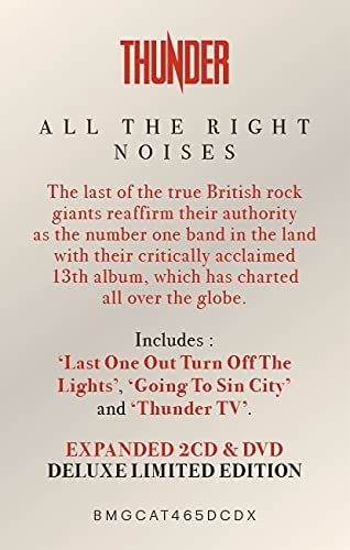 Thunder – All the Right Noises [Audio CD]