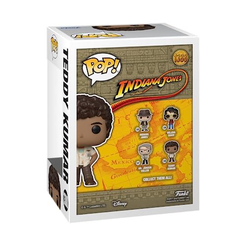 Indiana Jones und das Zifferblatt des Schicksals – Teddy Kumar Funko 70811 Pop! Vinyl