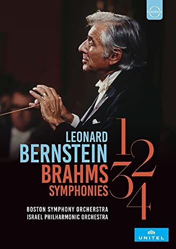 Leonard Bernstein dirigiert die Brahms-Symphonien Nr. 1 - 4 [2021] [DVD]