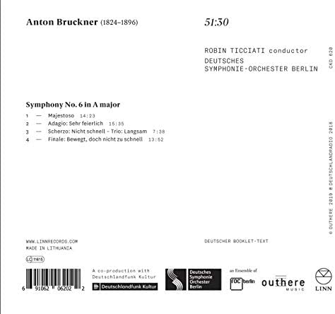 Thomas Dausgaard - Bruckner: Symphonie Nr. 6 [Audio CD]
