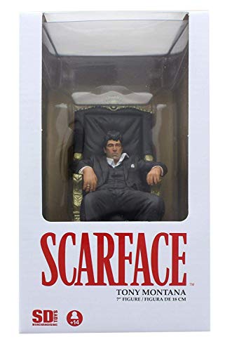 Scarface Tony Montana Sitting Up Figur 18 cm