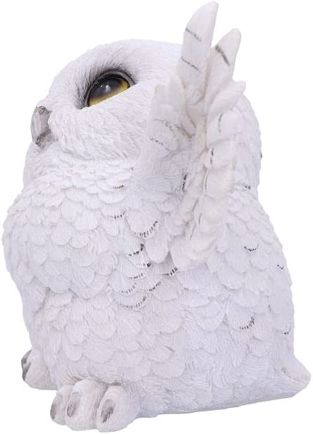 Nemesis Now Snowy Delight Owl Figurine 20.5cm, White