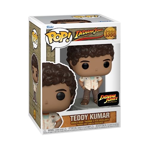 Indiana Jones und das Zifferblatt des Schicksals – Teddy Kumar Funko 70811 Pop! Vinyl