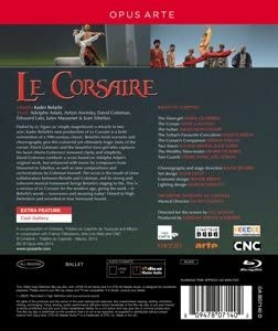 Adam: Le Corsaire [Maria Gutirerrez, Davit Galstyan, Takafumi Watanabe, Juliette Thelin] [2014] [Region Free] – [Blu-ray]