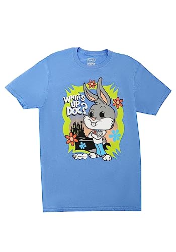 Funko POP! &amp; T-Shirt: WB100 – Bugs Bunny Fred Bunny als Fred – beflockt – mittel – Warnhinweis