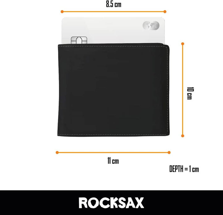 Rocksax-Geldbörse mit Black Sabbath-Logo, 10 cm x 11 cm x 1 cm – offiziell