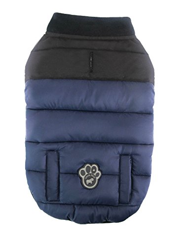 Canada Pooch Summit Stretch Vest Hundemantel, Größe 20, Marineblau