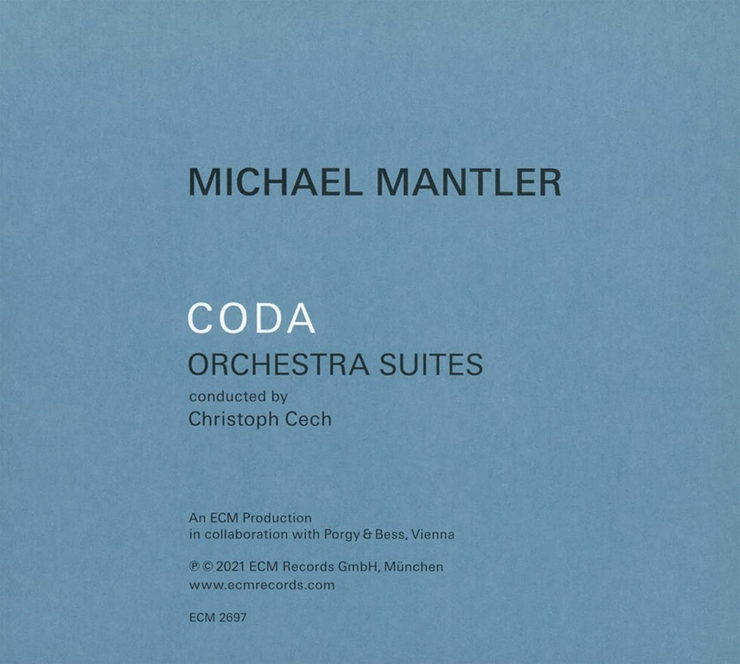 Michael Mantler – Coda – Orchestersuiten [Audio-CD]