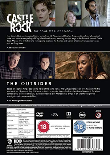 Castle Rock: Staffel 1 und The Outsider – 2 Series Collection [2020] – Mystery [DVD]