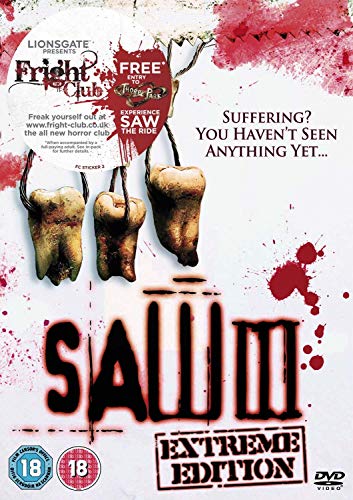 Saw 3 (Extreme Edition) [2006] [DVD] – Horror/Thriller [DVD]