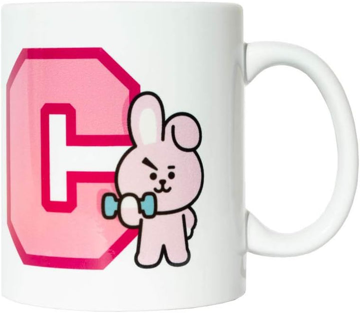 BT21 Official Merchandise Cooky Ceramic Mug | 35 cl - 350 ml