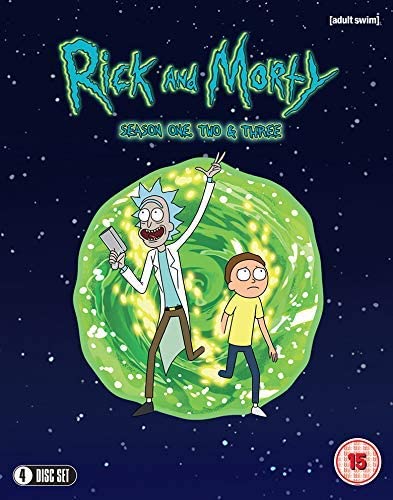 Rick &amp; Morty Staffel 1–3 – Sitcom [DVD]