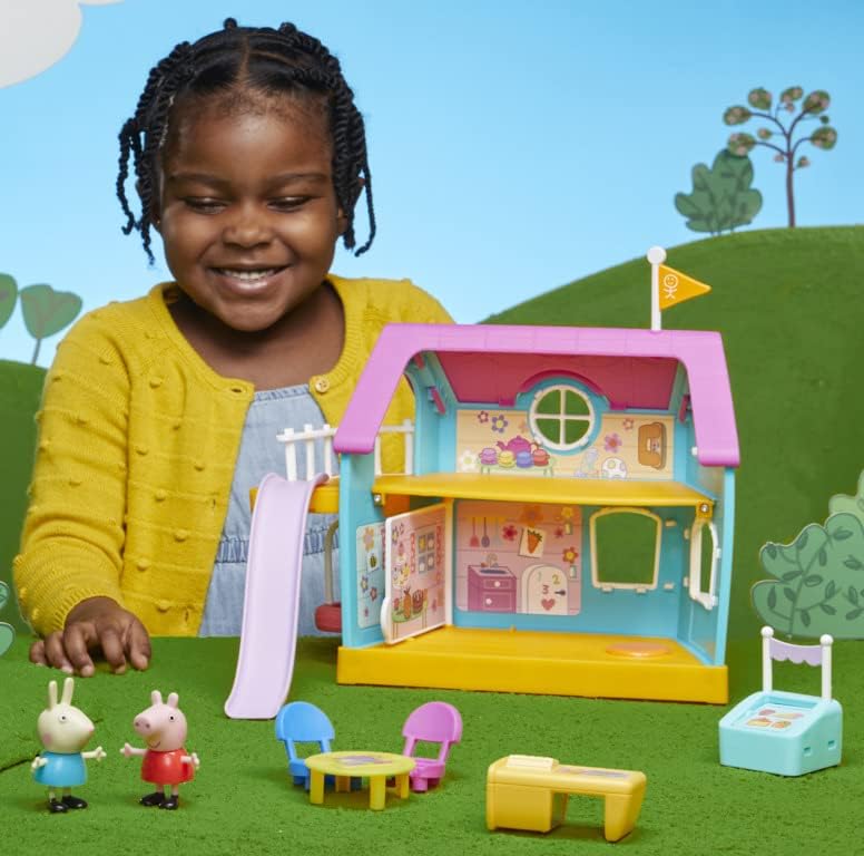 Peppa Pig Peppa’s Club Peppa’s Kids-Only Clubhouse Pre-school Toy; Sound Effects